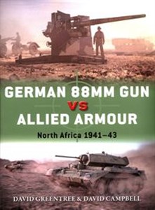 Picture of German 88mm Gun vs Allied Armour North Africa 1941-1943