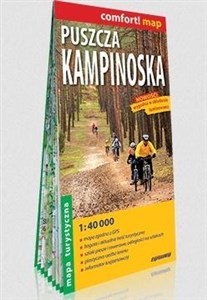 Obrazek Puszcza Kampinoska; laminowana mapa turystyczna 1:40 000