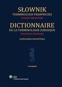 Obrazek Słownik terminologii prawniczej polsko-francuski