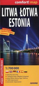 Picture of Litwa Łotwa Estonia comfort! map mapa samochodowa1:700 000