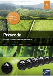 Picture of Przyroda 1 Materiały merytoryczne + e-podręcznik Szkoła ponadgimnazjalna