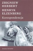 polish book : Koresponde... - Zbigniew Herbert, Henryk Elzenberg