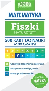 Picture of Matematyka Fiszki maturzysty 500 kart do nauki + 100 gratis Cel: MATURA