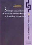 polish book : Strategie ... - Aleksandra Radziszewska