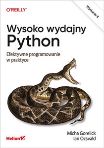 Picture of Wysoko wydajny Python Efektywne programowanie wyd.2