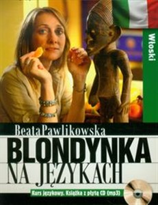 Picture of Blondynka na językach Włoski Kurs językowy Książka z płytą CD mp3