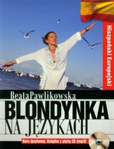 Picture of Blondynka na językach Hiszpański europejski Kurs językowy Książka z płytą CD mp3