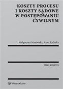 Koszty pro... - Małgorzata Manowska, Anna Rafalska -  Polish Bookstore 