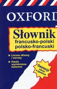 Picture of Słownik francusko-polski Oxford nowy