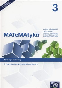 Picture of Matematyka 3 Podręcznik Zakres podstawowy Szkoły ponadgimnazjalne