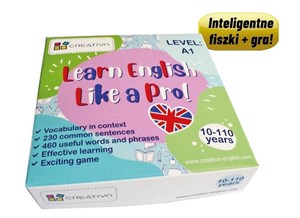 Picture of Learn English Like a Pro - Inteligentne fiszki + gra (poziom A1)