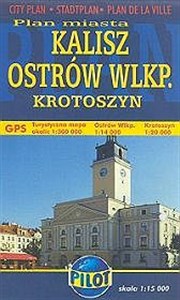 Picture of Kalisz Ostrów Wlkp. Krotoszyn Plan miasta 1: 15 000