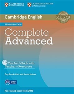 Picture of Complete Advanced Teacher's Book + CD