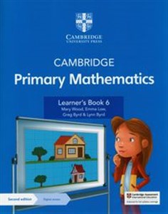 Obrazek Cambridge Primary Mathematics Learner's Book 6 with Digital Access
