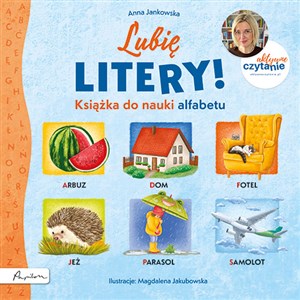 Obrazek Lubię litery! Książka do nauki alfabetu Aktywne Czytanie
