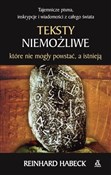 Teksty nie... - Reinhard Habeck -  books from Poland