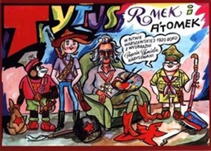 Obrazek Tytus Romek i Atomek w Bitwie Warszawskiej 1920 z wyobraźni Papcia Chmiela narysowani