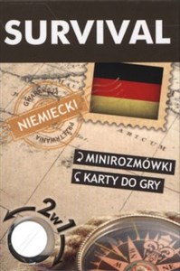 Picture of SURVIVAL Język niemiecki Minirozmówki i karty do gry 2 w 1