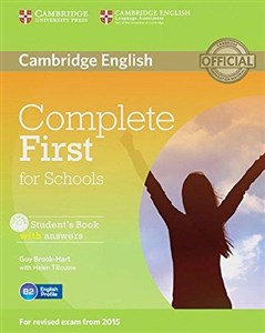 Picture of Complete First for Schools Student's Book with answers + CD
