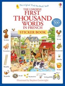 Picture of First Thousand Words in French Sticker Book
