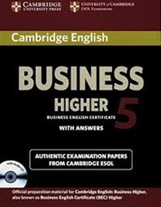 Obrazek Cambridge English Business 5 Higher with answers