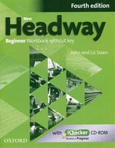 Obrazek New Headway Beginner Workbook without key + iChecker CD-ROM