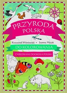 Picture of Przyroda polska do kolorowania - z kredkami dookoła Polski