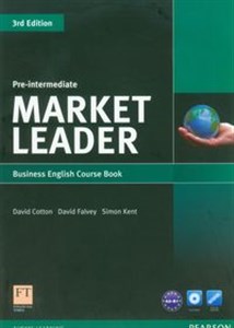 Obrazek Market Leader Pre-Intermediate Business English Course Book with DVD-ROM
