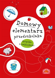 Picture of Domowy elementarz przedszkolaka Mądre dziecko książka z naklejkami