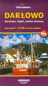 Picture of Darłowo plan miasta 1:12 500 Darłówko, Dąbki, okolice Darłowa
