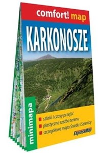 Picture of Karkonosze laminowana mapa turystyczna mini 1:90 000