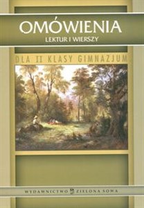 Picture of Omówienia lektur i wierszy klasa 2 Gimnazjum
