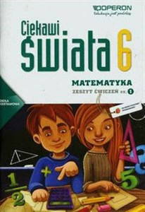 Picture of Ciekawi świata 6 Matematyka 6 Zeszyt ćwiczeń Część 1 Szkoła podstawowa