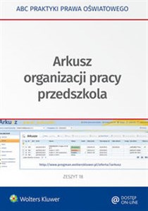 Picture of Arkusz organizacji pracy przedszkola