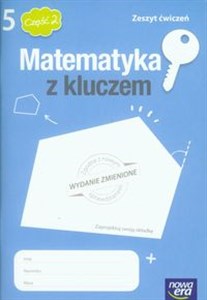 Picture of Matematyka z kluczem 5 Zeszyt ćwiczeń Część 2 Szkoła podstawowa