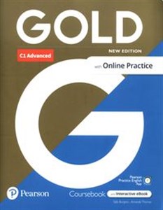 Picture of Gold C1 Advanced with Online Practice Coursebook