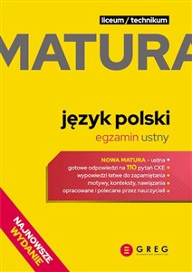 Picture of Matura - język polski - egzamin ustny - repetytorium maturalne