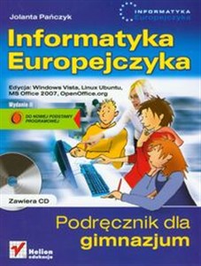 Picture of Informatyka Europejczyka Podręcznik z płytą CD Edycja Windows Vista Gimnazjum