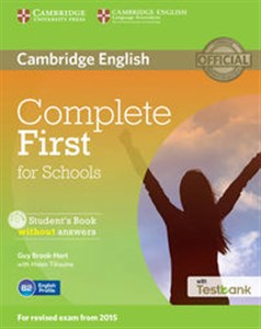 Picture of Complete First for Schools Student's Book without answers + Testbank + CD