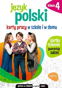 Picture of Język polski. Karty pracy w szkole i w domu. Klasa 4