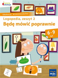 Picture of Będę mówić poprawnie Logopedia Zeszyt 2 Edukacja wczesnoszkolna