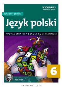 Obrazek Język polski 6 Kształcenie językowe Podręcznik Szkoła podstawowa