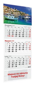 Obrazek Kalendarz 2021 KTL trójdzielny Lux mix
