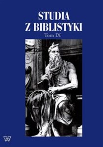 Picture of Studia z biblistyki Tom 9