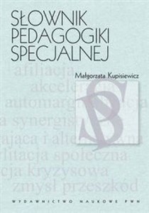 Obrazek Słownik pedagogiki specjalnej