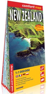 Picture of Nowa Zelandia (New Zealand) comfort! map laminowana mapa samochodowo-turystyczna 1:1 000 000
