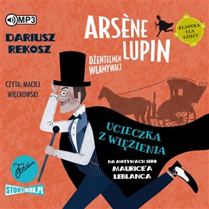 Picture of [Audiobook] CD MP3 Ucieczka z więzienia. Arsène Lupin dżentelmen włamywacz. Tom 3