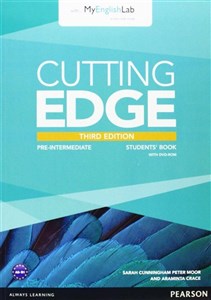 Picture of Cutting Edge 3rd Edition Pre-Intermediate Student's Book with MyEnglishLab +DVD