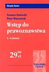 Picture of Wstęp do prawoznawstwa 4. Wydanie