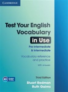 Obrazek Test Your Eng Vocabulary in Use Pre-intermediate Intermediate